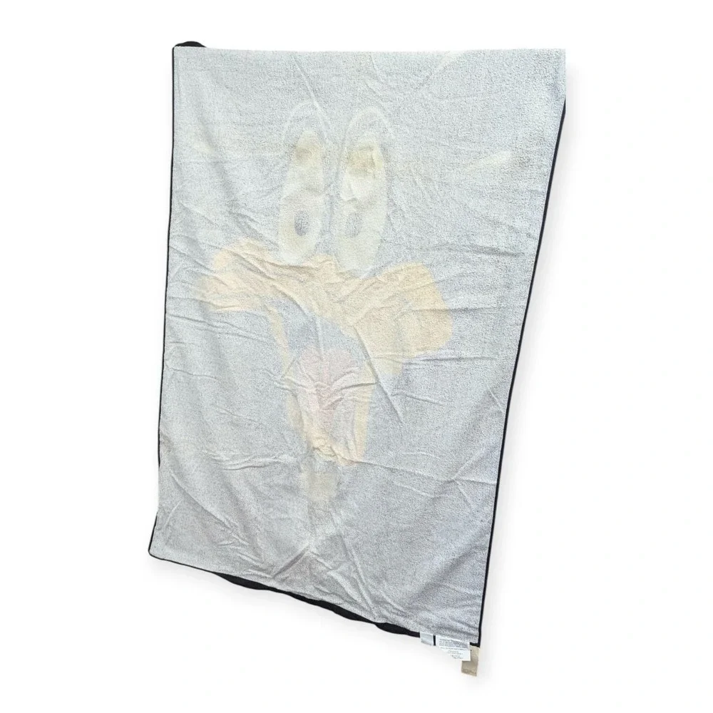 Vtg‎ 1992 Looney Tunes Daffy Duck Face Beach Towel 29.5x58.5 New w/ Tags